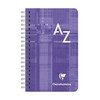 Clairefontaine - Ref 8589C - Wirebound Indexed Notebook (50 Sheets)