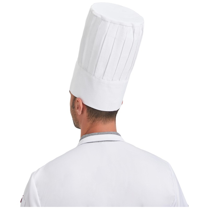 Hyzrz Chef Tall Hat Adjustable Elastic Baker Cooking Grilling BBQ