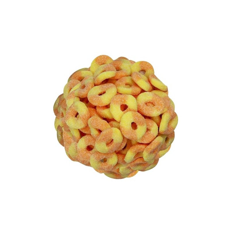 Smarty Stop Mini Sour Gummy Rings Candy GummiRoos (2 Pound