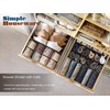 Simple Houseware 4-Pack Drawer Organizer Set - Closet Dividers for