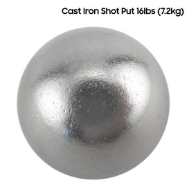 10Cent Sports Iron Shot Put (2.7kg to 7.2kg) (6lb to 16lb)
