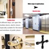 Kandishiex 12PCS 4 in 1 Meter Box Key, Universal Cross