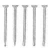 200Pcs Self Drilling Screw Cross Countersunk Head 410 Stainless Steel