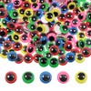 TOAOB 300pcs 15mm Multi Colors Googly Wiggle Eyes with Self