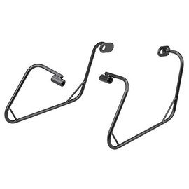 Kijima 210-4963 Super CUB C125 ('18-) Motorcycle Parts Bag Support, Left and Right Set, Steel, Black