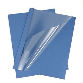 RAYSON Thermal Binding Covers, 25 Sheets, 3 mm, A4, Blue, Pack of 25