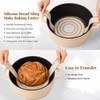 Sourdough Bread Starter kit, Handmade Eco-friendly Banneton Proofing Basket, Gluten