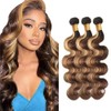 50g 1LX T1B4/27 Body Wave Hair Extensions 18 20 22