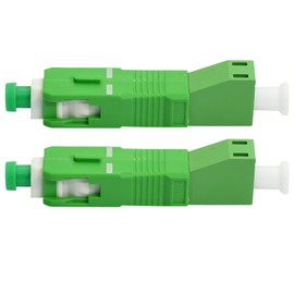 Fiber Optic Adapter Optical Devices Tools for Digital Communication LC Female to SC Male Hybrid Flange Singlemode 9/125 SM Fiber Optic Adapter Plug