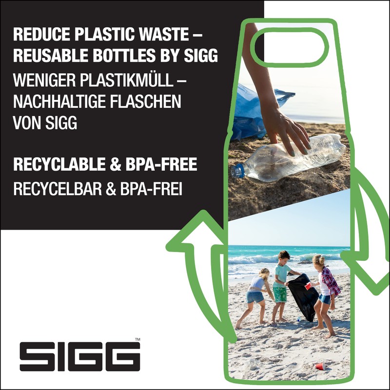 SIGG - Tritan Sports Water Bottle - Total Color Transparent