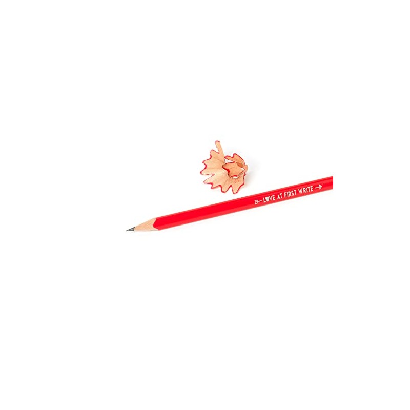 Legami - Love at First Write Heart Pencil, Diameter 0.7