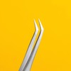 STALEKS PRO Professional Curved Tweezers for False Eyelash Extension Volume