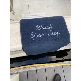 Cape Marine Gunwale Covers - Watch Your Step (Medium) 18x38