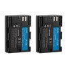 2pcs Camera Battery 2750mAh 7.2V for LP E6 E6N R5