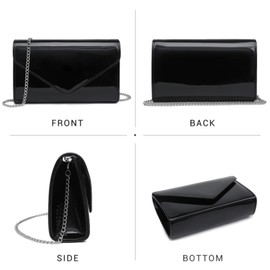 Dasein Women Evening Bags Formal Clutches Wedding Purses Party Dressy Clutch Bag Purse Cocktail Prom Handbags