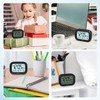 Geevon Small Digital Atomic Alarm Clock for Bedroom, Portable Battery