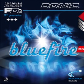 Donic Bluefire M3 Table Tennis Rubber (2.0mm, Red)