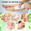 Eson Paper Waxing Strips For Depilation 100pcs, Non Woven Disposable