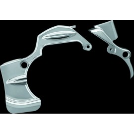 Kuryakyn 6950 Kuryakyn Transmission Shroud 09-Up Touring Chrome