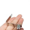 TAODAN 8PCS Stainless Steel Double Pin Spring Button Clip Push