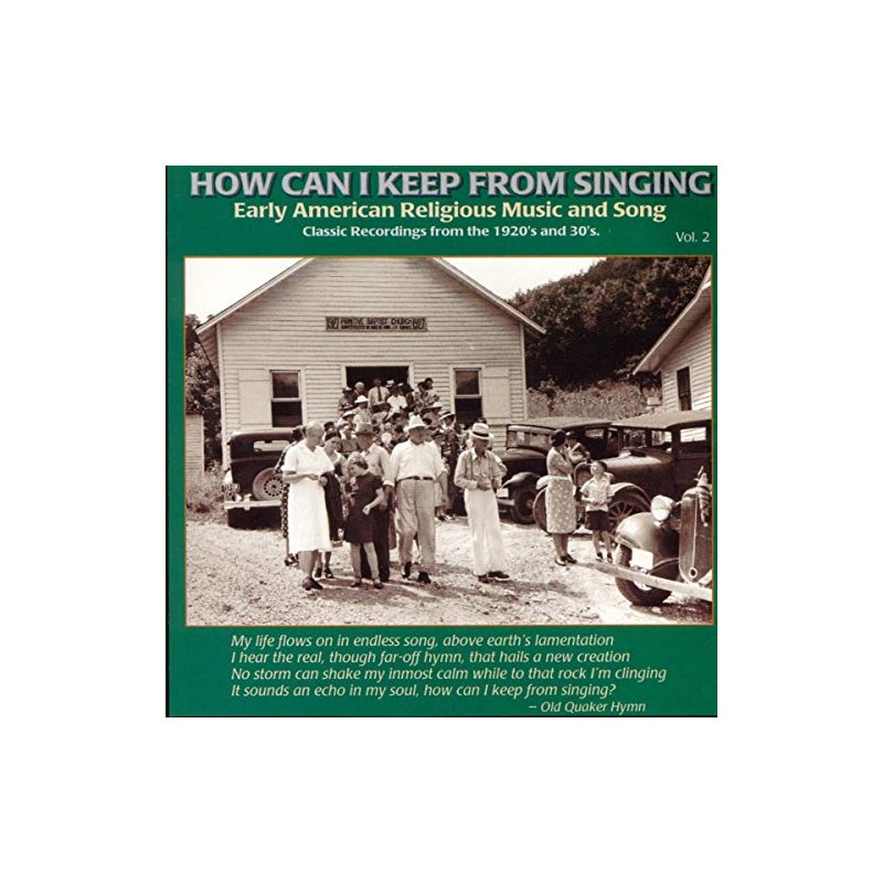 How Can I Keep From Singing Volume 2