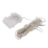 Hanging Lighted Glowing Santa Hats with Bells Battery Powered Fairy