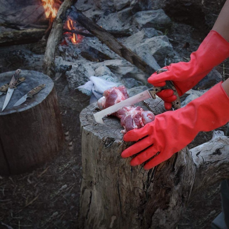 MOSSY OAK 8 PCS Hunting Field Dressing Kit-Portable Butcher GameProcessor