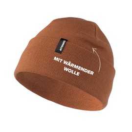 Atomic Alps Rolled Cuff Beanie - Warm Hat for Men and Women - Soft & Breathable Hats - Wool Hat Made of Skin-Friendly Material - Comfortable and Simple Hat