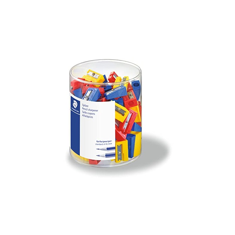 Staedtler 51050KP100 Sharpener for Pencil Holder Box Pack of 100