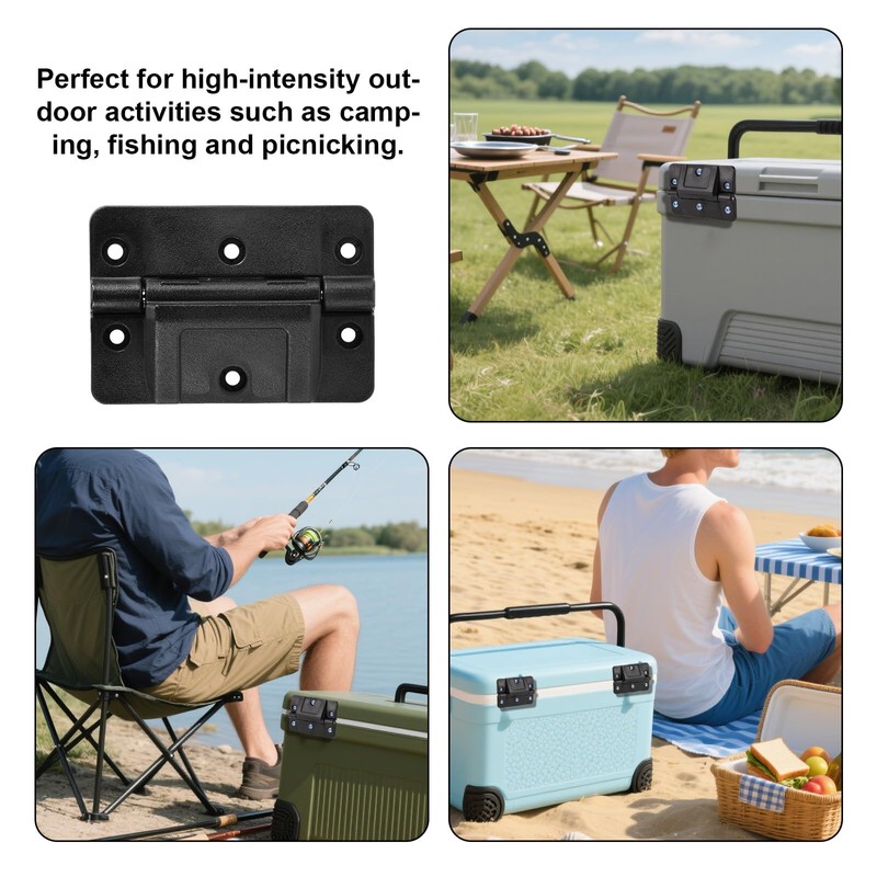 BOXOB 2 Pcs Cooler Hinges Replacement Compatible with Igloo 150-165