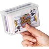 Plastic Playing Card Case Holder,8 Pcs Boxes Poker Storage Box