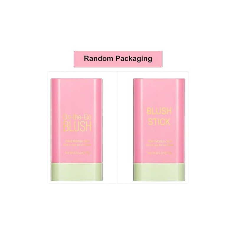 Barra de Rubor de Maquillaje Multiusos, Beauty Solid Moisturizer Stick,