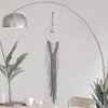 Black star moon dream catcher