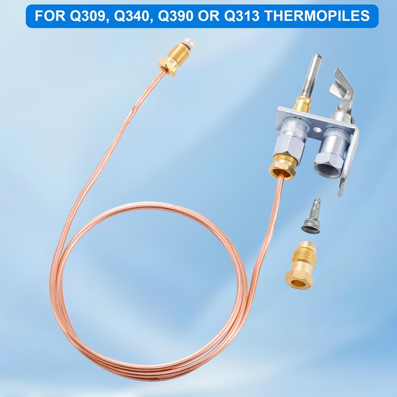 Tigbear Q314A4586 Pilot Burner Flame Head, Natural Gas and Propane