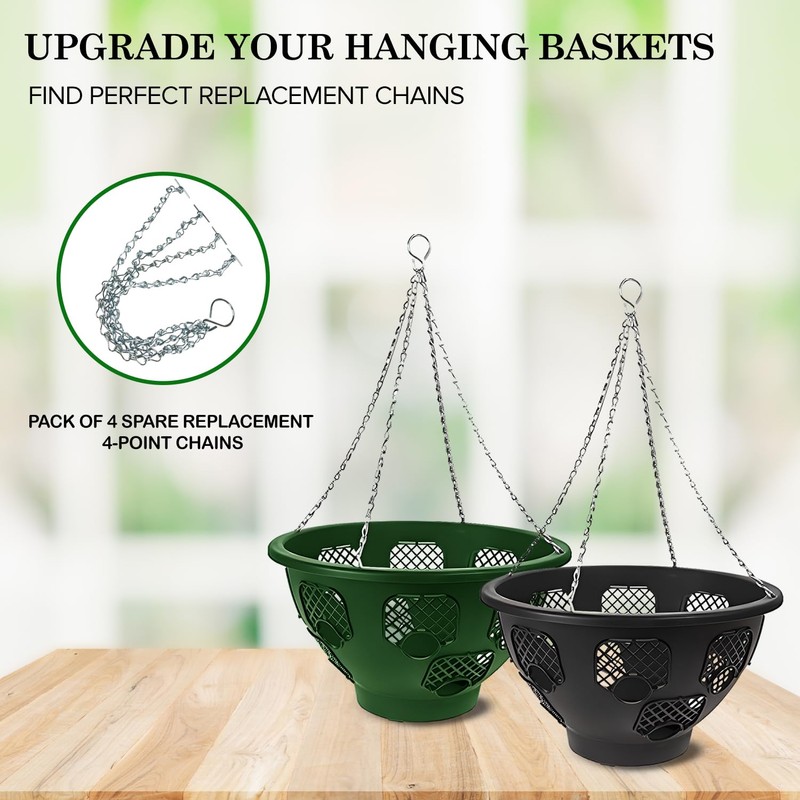 Pack of 4 spare replacement 4-point chains for 14 or