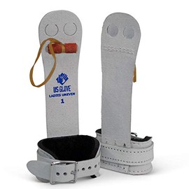 US Glove Women Hot Shot Padded Uneven Bar Grips - Womens Gymnastics Bar Grips with Padded Cuffs - Youth to Adult Girl Sizes - Made in USA - Size: 000 (5") - Single Buckle