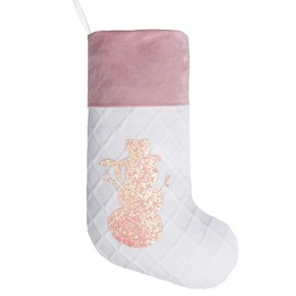 JEKOSEN Christmas Stockings Rustic Household Traditional Hanging Xmas Stockings for Christmas Fireplace Decorations Socks with Christmas Element Pattern (1pack Snowman)