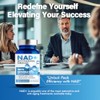NAD+ Supplement 1500MG, 120PCS Ultra NAD+ & Resveratrol Supplement