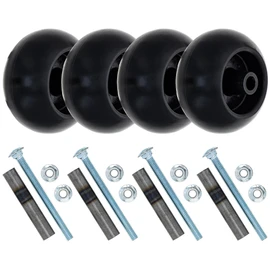 8TEN Deck Wheel Kit with Roller Bushings for Ferris IS2100Z F210Z 61-Inch 5105521 5105521FS