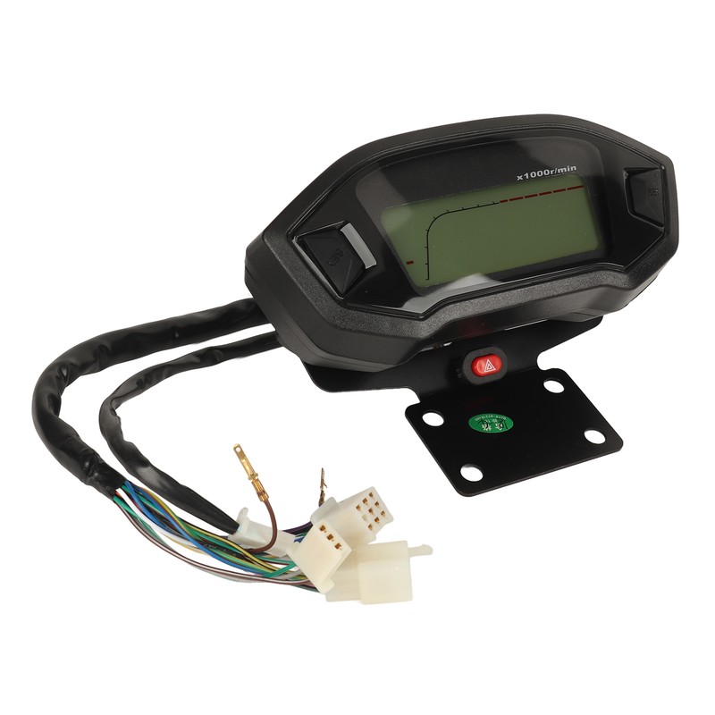 Motorcycle Speedometer LCD Digital Tachometer Odometer for 110cc 125cc 150cc