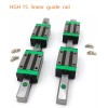 HGR 선형 레일 가이드 2PCS HGR15 HGR15-7.87인치(200mm) 슬라이드 4PCS HGH15CA