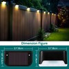 Solpex Waterproof Solar Lights for Outdoor Deck, Fence, Stairs, Yard,