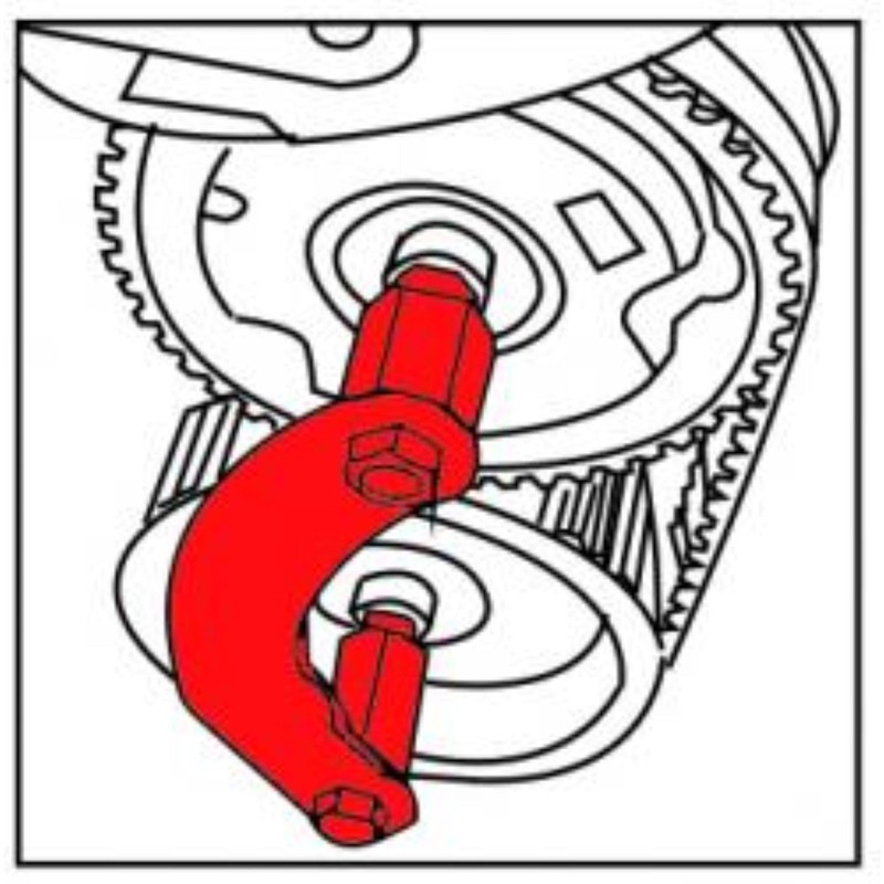 JTC Camshaft Pulley Fixed Wrench Vehicle Maintenance Special Tool SST