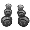 6pcs Silicone Cupping Set High Transparency Wet Absorption Negative Pressure