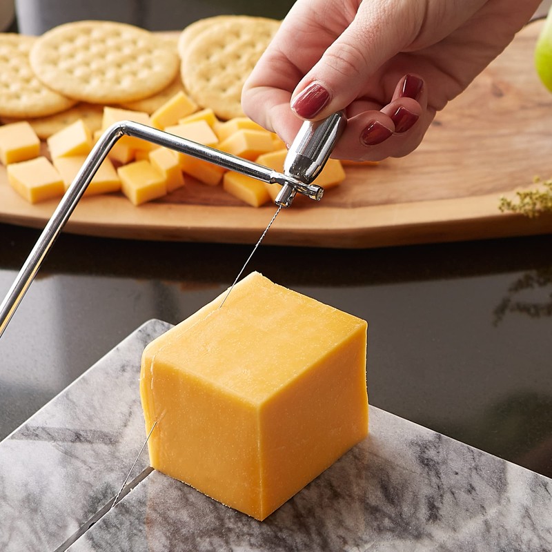 RSVP International Cheese Slicer Cut Cheese, Meats & Other Appetizers,
