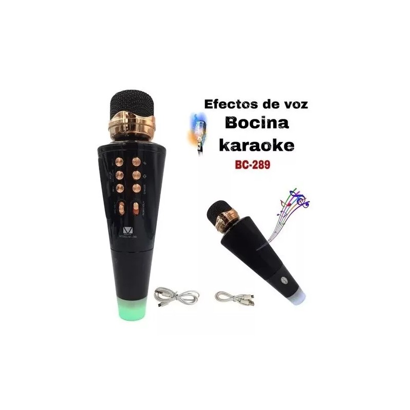 Maíz Bocina Microfono Karaoke Con Efecto De Voz