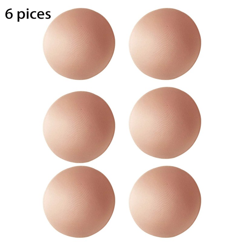 WMugthome 3 Pairs Round Seam Women's Removable Sports Yoga Bra