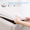 Recci Ultra Thin Waterproof Mattress Protector, Mattress Cover, Incontinence Pad,