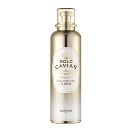스킨푸드 [3 Free Gold Masks] Gold Caviar Collagen Plus Toner