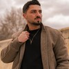 SERASAR Kreuz Halskette Herren mit Anhänger Gold Schmuck Kette Vergoldete